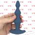 Satisfyer Lolli-Plug 1 Cuneo Anale Vibrante in Silicone 14 x 2,8 cm. Grigio Scuro Ricaricabile USB - 1