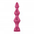 Satisfyer Lolli-Plug 1 Cuneo Anale Vibrante in Silicone 14 x 2,5 cm. Fucsia Ricaricabile USB - 3