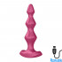 Satisfyer Lolli-Plug 1 Cuneo Anale Vibrante in Silicone 14 x 2,5 cm. Fucsia Ricaricabile USB - 0