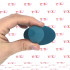 Cuneo Anale con APP Vibrante in Silicone 13,5 x 3,3 cm. BLU  Ricaricabile USB - 3