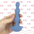 Satisfyer Lolli-Plug 2 Cuneo Anale Vibrante in Silicone 14 x 2,8 cm. Grigio Chiaro Ricaricabile USB - 1