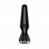 Satisfyer Plug-ilicious 2 Cuneo Anale Vibrante in Silicone 13,5 x 3 cm. Nero con APP Ricaricabile USB - 3