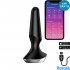 Cuneo Anale Vibrante controllato da APP in Silicone 13,5 x 3,3 cm. - 0