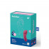 Satisfyer Sexy Secret Vibratore Indossabile Comandabile con APP 8 x 3,5 cm. in Silicone Magenta Ricaricabile USB - 5