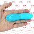 Satisfyer Teaser Vibratore da Dito in Silicone Azzurro Ricaricabile USB - 1