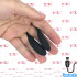 Stimolatore da Dito Potente in Silicone Nero Ricaricabile USB - 0