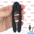 Stimolatore da Dito Potente in Silicone Nero Ricaricabile USB - 2