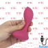 Satisfyer Backdoor Lover Cuneo Anale Vibrante in Silicone 10,5 x 3,3 cm. Magenta Ricaricabile USB - 0