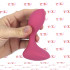 Satisfyer Backdoor Lover Cuneo Anale Vibrante in Silicone 10,5 x 3,3 cm. Magenta Ricaricabile USB - 2