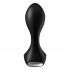 Satisfyer Backdoor Lover Cuneo Anale Vibrante in Silicone 13 x 3 cm. Nero Ricaricabile USB - 3