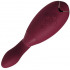 Womanizer Stimolatore clitoride senza contatto Duo bordeaux con vibratore punto G - 1