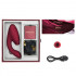 Womanizer Stimolatore clitoride senza contatto Duo bordeaux con vibratore punto G - 6