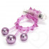 Anello Fallico con Vibratore Stimola Clitoride e Sfere Stimola Testicoli - 3
