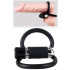 Doppi Cockring Per Fallo e Testicoli con Vibrazione - 0