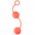 Sfere Oscillanti Vaginali o Anali Diametro 3,7 cm. Arancio - 0