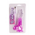 Fallo in Jelly Fucsia e Trasparente Morbido e Flessibile 22 X 3,8 cm. - 1