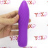 Vibratore a spirale in silicone viola doppia impugnatura ricaricabile con USB 16,5 x 4 cm. - 3