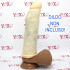 ORGASM GENERATOR Guaina Fallica Vibrante in Silicone Color Carne 17 x 4 cm. - 2