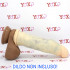ORGASM GENERATOR Guaina Fallica Vibrante in Silicone Color Carne 17 x 4 cm. - 3