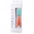 Vibratore in Silicone a Forma di Gelato 15,5 x 4 cm. Azzurro e Arancio - 1