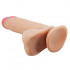 Dildo con Pelle Scorrevole 16 x 4,4 cm Carne - 5