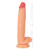 Dildo Gigante Realistico in Silicone XXL 30 x 5,7 cm Silas  - 0