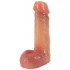 Guaina Fallica con Apertura sulla Punta e Testicoli 16 x 4,4 cm - 7