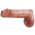 Guaina Fallica con Apertura sulla Punta e Testicoli 16 x 4,4 cm - 9