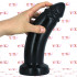 Dookie - Dildo Anale con Aggancio Vac-U-Lock 27 x 6,8 cm. Nero - 2