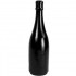 Fallo anale a forma di bottiglia All Black 34,5 x 9,5 cm. - 2