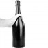 Fallo anale a forma di bottiglia All Black 39 x 11 cm. - 2