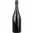 Fallo anale a forma di bottiglia All Black 39 x 11 cm. - 1