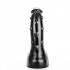 Fallo anale nero 19,5 x 4 cm. - 1