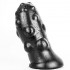 Fallo anale gigante nero 24 x 10,5 cm. - 7