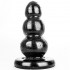 Cuneo anale progressivo gigante nero 27,5 x 12 cm. - 3