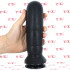 Oscar - Dildo Anale Ricurvo con Aggancio Vac-U-Lock 21 x 5,7 cm. Nero - 4