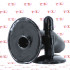 Oscar - Dildo Anale Ricurvo con Aggancio Vac-U-Lock 21 x 5,7 cm. Nero - 6