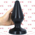 Classic Plug XXL - Cuneo Anale Gigante 24 x 8,9 cm. Nero - 0