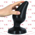 Classic Plug XXL - Cuneo Anale Gigante 24 x 8,9 cm. Nero - 1