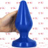 Classic Plug XXL - Cuneo Anale Gigante 24 x 8,9 cm. Blu - 0