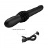 Vibratore a Percussione con Spinta in Silicone 36 x 3,2 cm. - 2