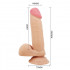 Dildo con Pelle Scorrevole 16 x 4,4 cm Carne - 3