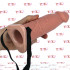 Fallo Indossabile Cavo Strap-on in PURO SILICONE 20 X 5 cm. - 0