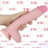 KING COCK (Dual Density) Fallo Mega Realistico 25,5 X 5,3 cm. Alta Qualita Made in Usa - 0