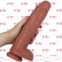 KING COCK 11 -  Fallo Ultra Realistico color Caramello 26,5 x 6,5 cm. Alta Qualita MADE in USA - 0