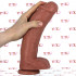 KING COCK 11 -  Fallo Ultra Realistico color Caramello 26,5 x 6,5 cm. Alta Qualita MADE in USA - 1