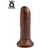 KING COCK - Fallo Africano Ultra Realistico che si Scappella 17 X 4 cm. Alta Qualita MADE in USA - 0