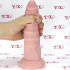 Omaggio KING COCK - Fallo Ultra Realistico SCAPPELLABILE 23 X 4,5 cm. - 0
