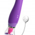 Vibratore Lecca e Succhia Clitoride, Vagina e Capezzoli 3 in 1 in Silicone Viola - 4