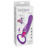 Vibratore Lecca e Succhia Clitoride, Vagina e Capezzoli 3 in 1 in Silicone Viola - 5